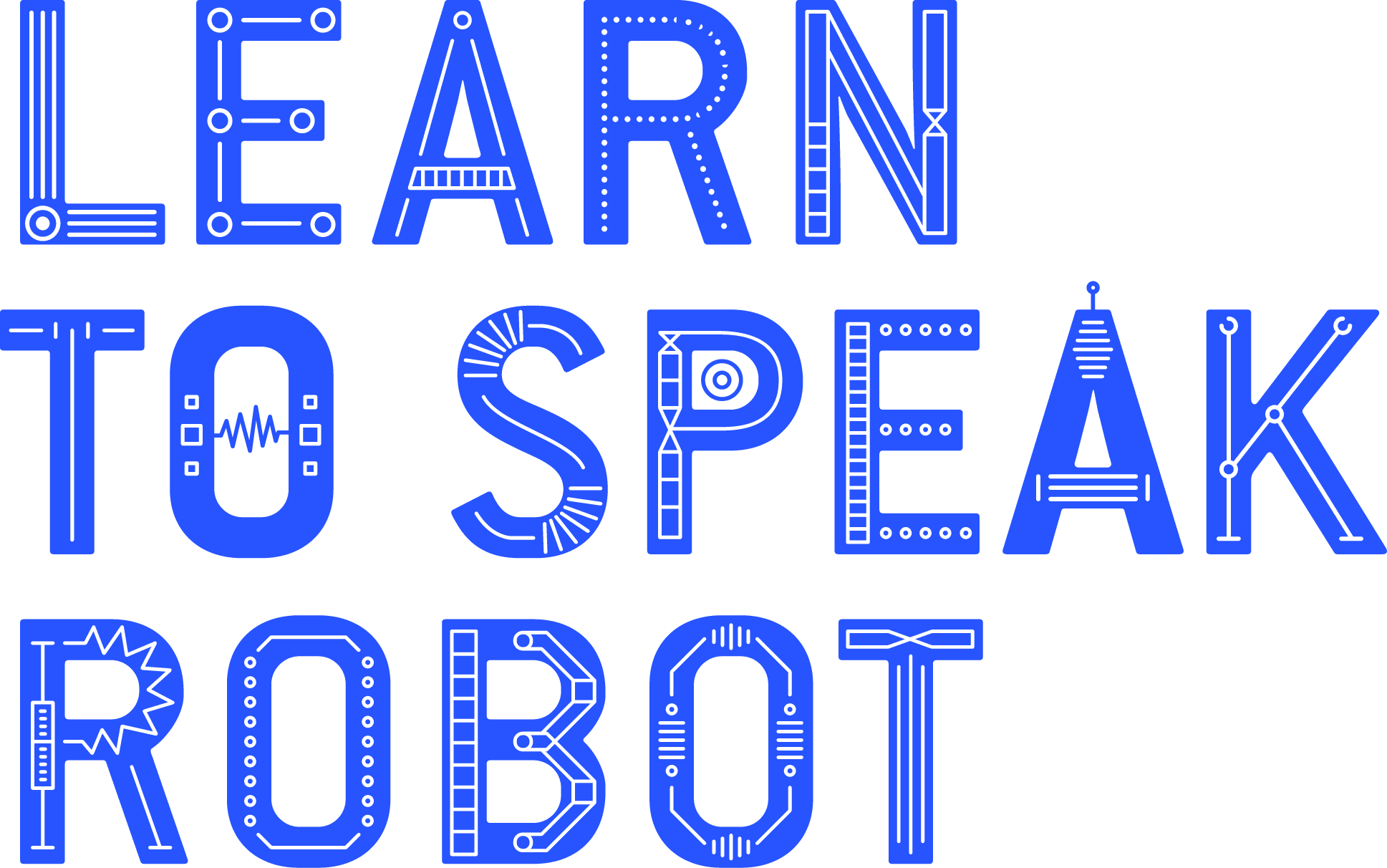 Learn to Speak Robot logo